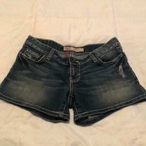 BKE denim shorts